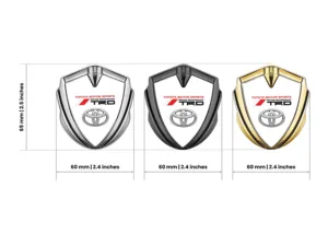 Toyota Emblem Car Badge Limited Edition Premium Look